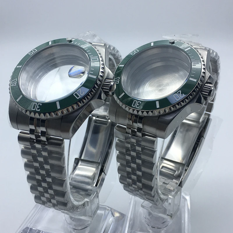Корпуса часов NH35 для дайвинга 40 мм браслет президента из нержавеющей стали