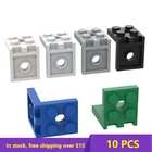 10 шт. кубики MOC, совместимые сборы, частицы 3956 2x2-2x2 для строительных блоков, детали, развивающие блочные кирпичи, развивающие игрушки
