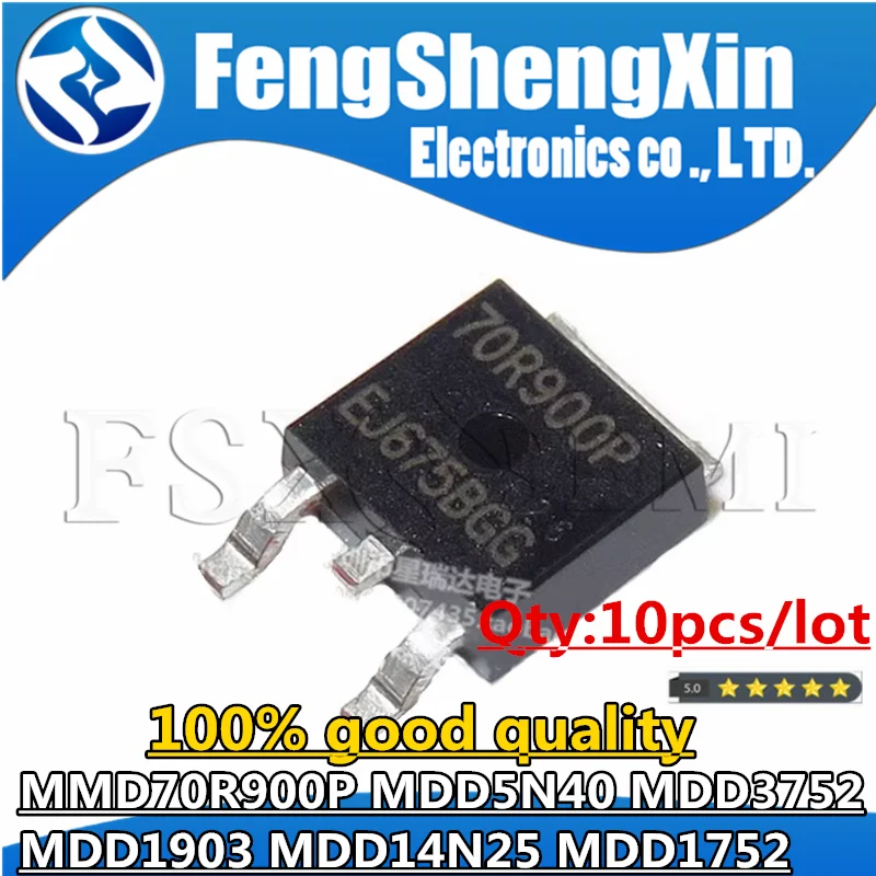 

10pcs MDD70R900P TO252 70R900P TO-252 70R900 MDD5N40 5N40 MDD3752 MDD1903 MDD14N25 14N25 MDD3752RH MDD5N40RH MDD1752 MDD1903RH