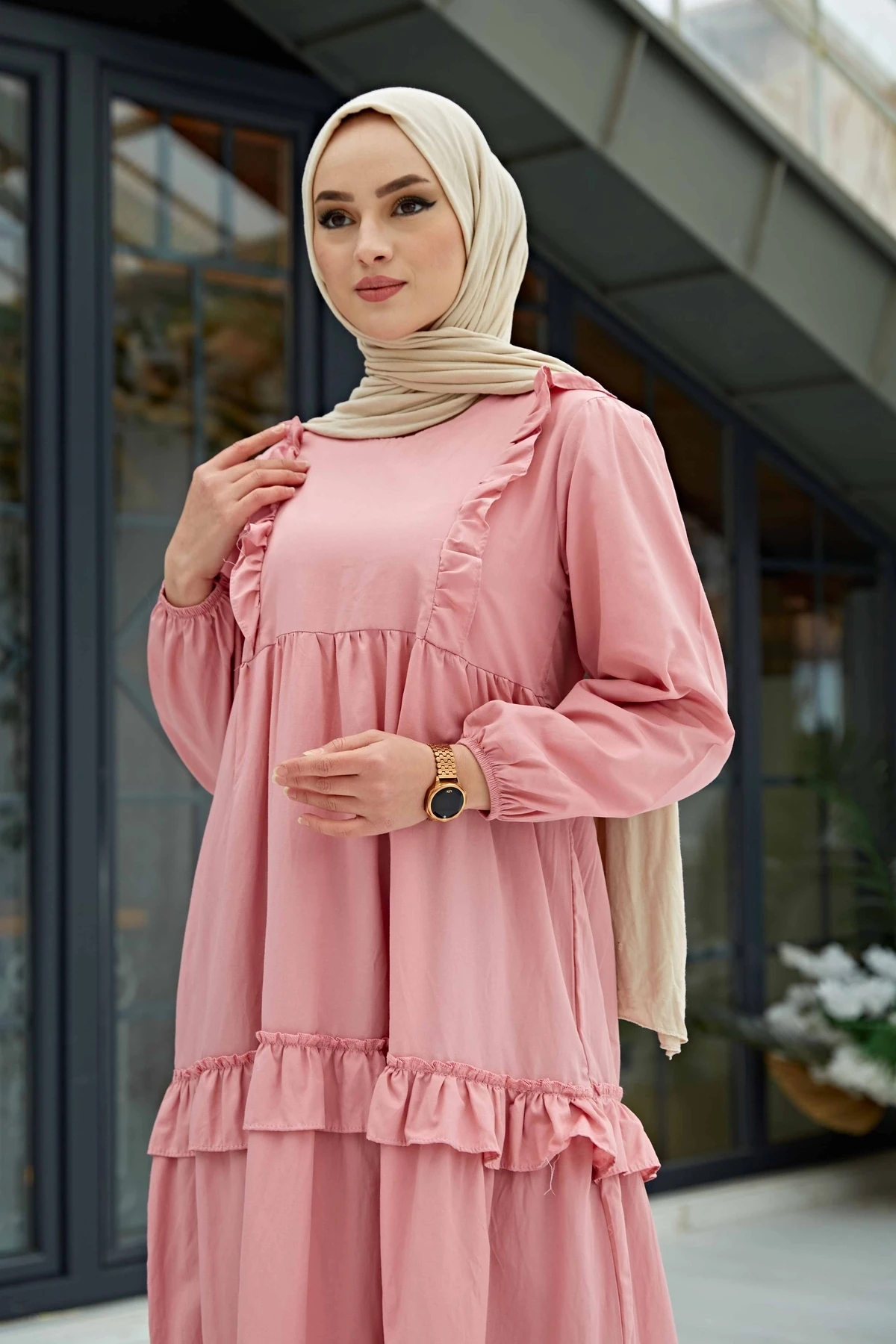 Dress women's dresses 2021 kaftan abaya long Muslim evening dresses hijab abayas Turkish Hijab Party Casual women clothes