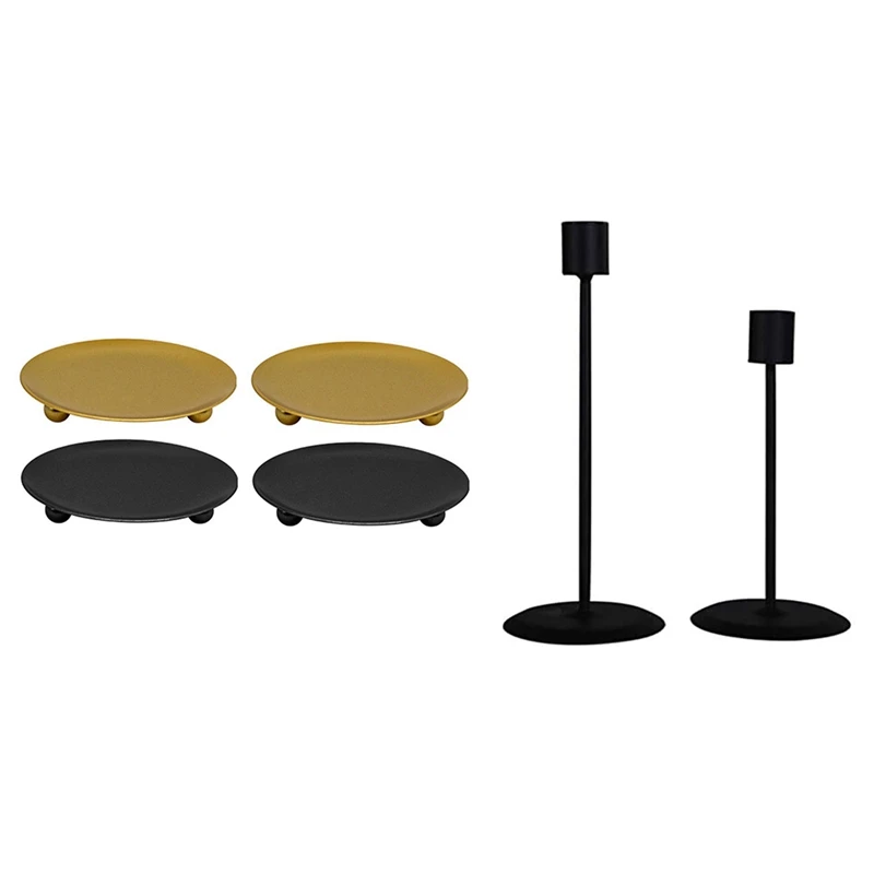 

Подсвечник-подсвечник металлический, 4 шт.