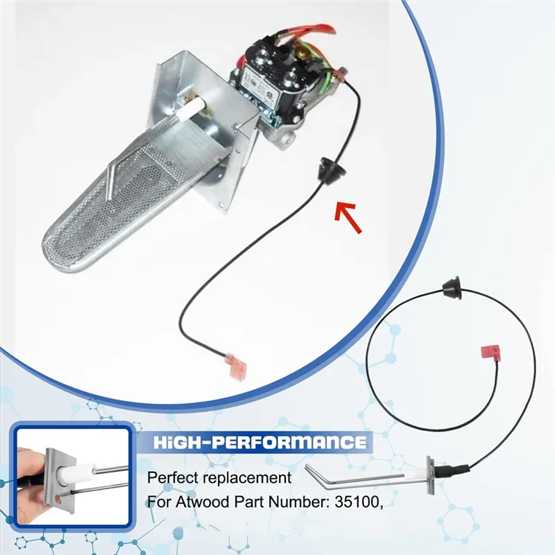 Фото ABYN-35100 Комплект электродов для печи Hydro Flame RV Электрод печи для Atwood AFS AFM AFL DFS DFM Сменные воспламенители №5