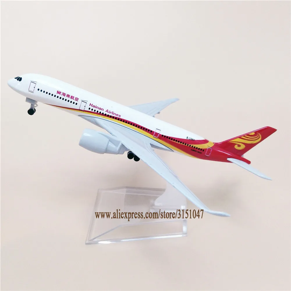 Модель самолета Air China Hainan Airlines модель из металлического сплава с самолетом 16 см