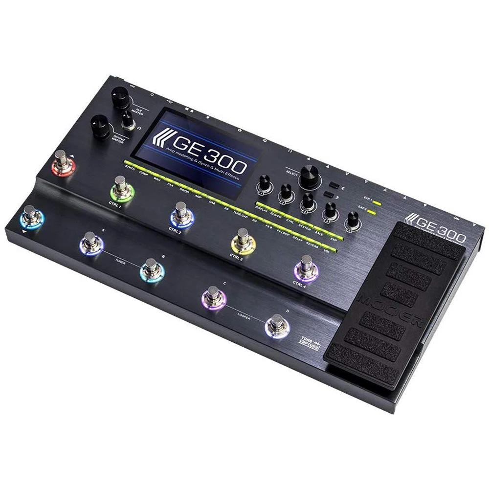 Mooer Ge300 Гитара педаль мультиэффектов Overdrive реверберация грифельная доска блок