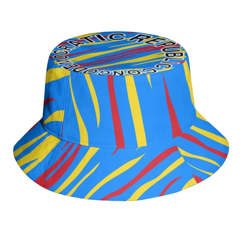 Шляпы-ведра Zaire индивидуальный заказ логотип команды Zar кепки рыбака нация страны