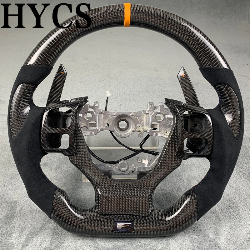 

Customized Car Interior Accessories Carbon Fiber Steering Wheel Suitable For Lexus IS500 RC300 RCF 5.0 IS300 RC200 RC350