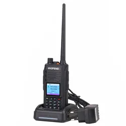 

Портативная цифровая рация VHF и UHF двухсторонняя радиосвязь с функцией GPS DMR цифровая Мобильная двухсторонняя радиосвязь Baofeng DM-1702