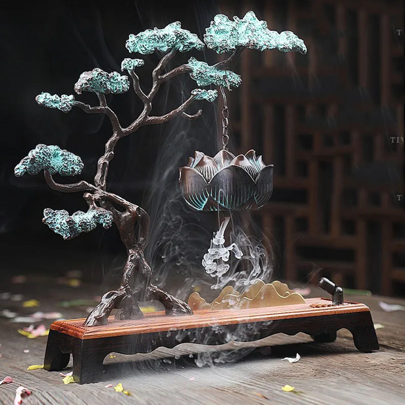 

Fashionable Backflow Incense Holder Large Aroma King Chinese Incense Holder Mobile Incienso Quemador Smell Distributor HY50IB