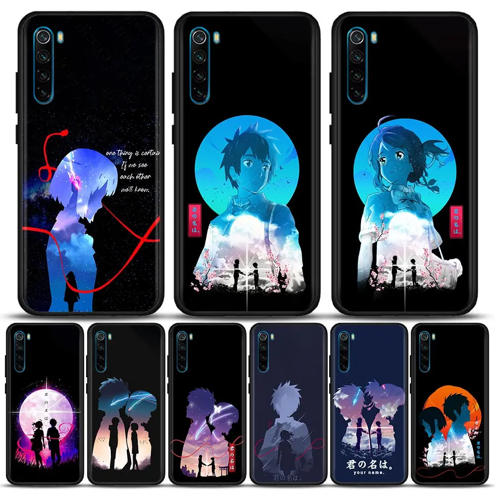 

Your Name Anime Comic Cartoon Phone Case For Redmi K50 K40 K40S Gaming 10C 10 9T 9C 9A 9 8A 8 7A 7 6A 6 Pro Plus Xiaomi Cover 5G