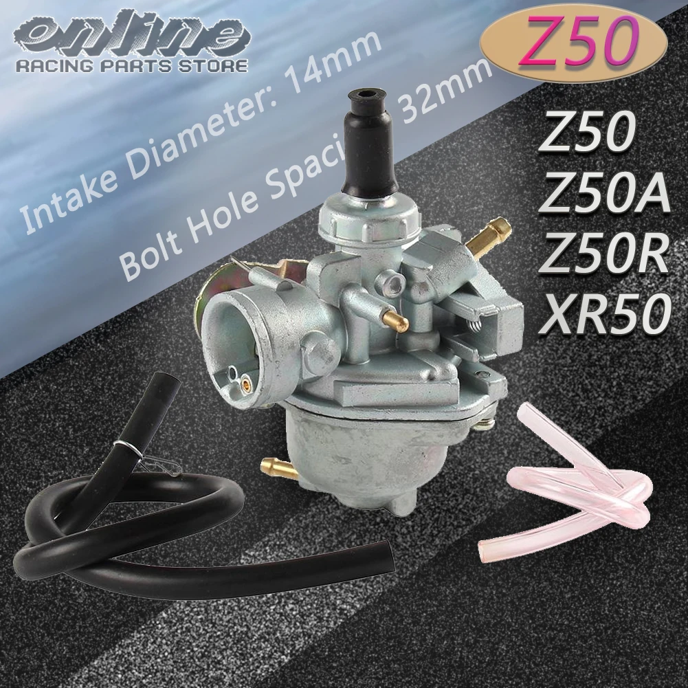 

Мотоциклетный карбюратор PZ14Q, 14 мм, для Honda Mini Trail Z50, Z50A, Z50R, Z50RS, Z50M, Z50J, ZB50, XR50, CRF50, аксессуары для мотокросса
