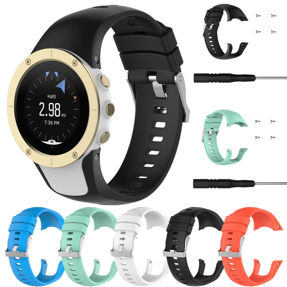Фитнес-браслет для Suunto Spartan Trainer HR сменный силиконовый ремешок наручных часов