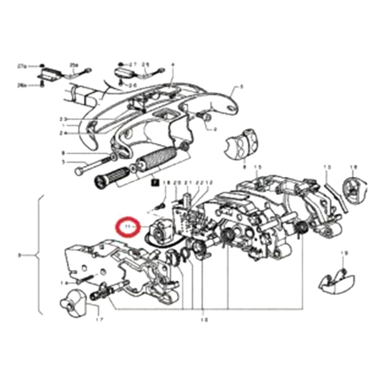 2X Запчасти для автопогрузчика увеличенный потенциометр акселератора ускорителя