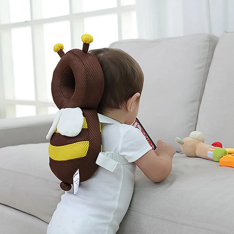 IMBABY  Baby Pillows Cartoon Baby Head Protector Pad Prevent Injured Safety Pad Cushion Back Baby Neck Protector Security Pillow