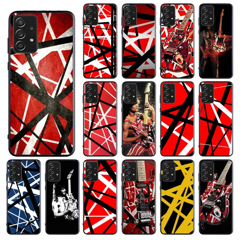 

Eddie Van Halen Graphic Guitar Phone Case For Samsung Galaxy A13 A03 A12 A32 A71 A11 A21S A02 A52 A72 A51 A50 A70 A31 M31