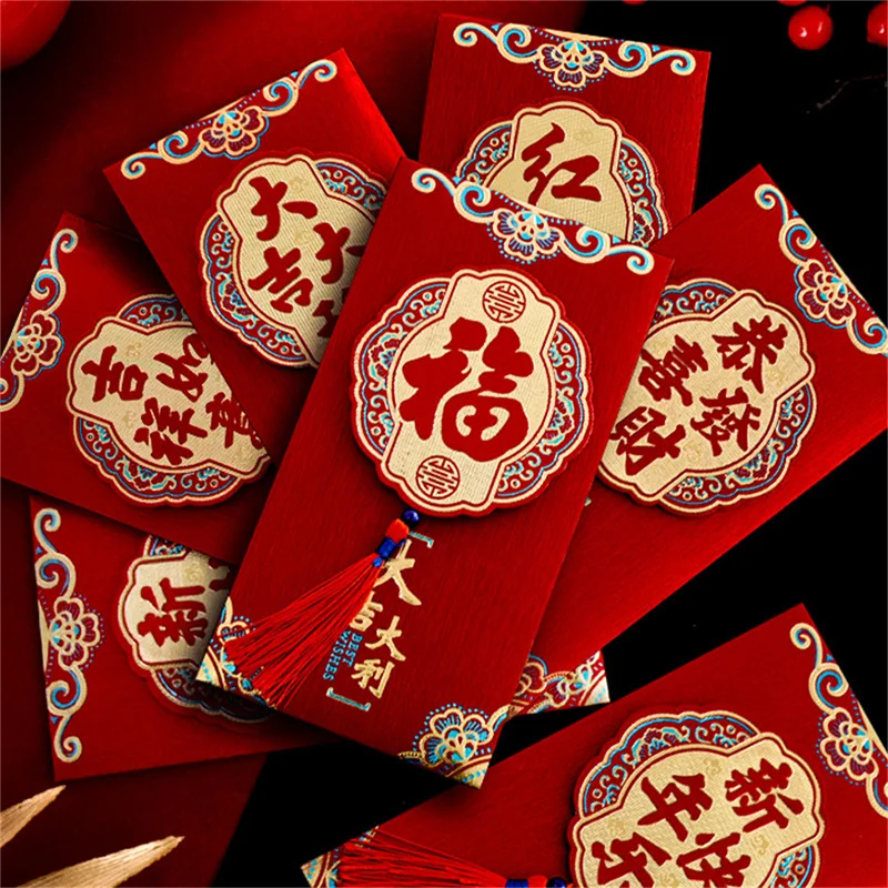 

Festival Decoration Lucky Money New Year For Spring Festival Pockets Red Packet