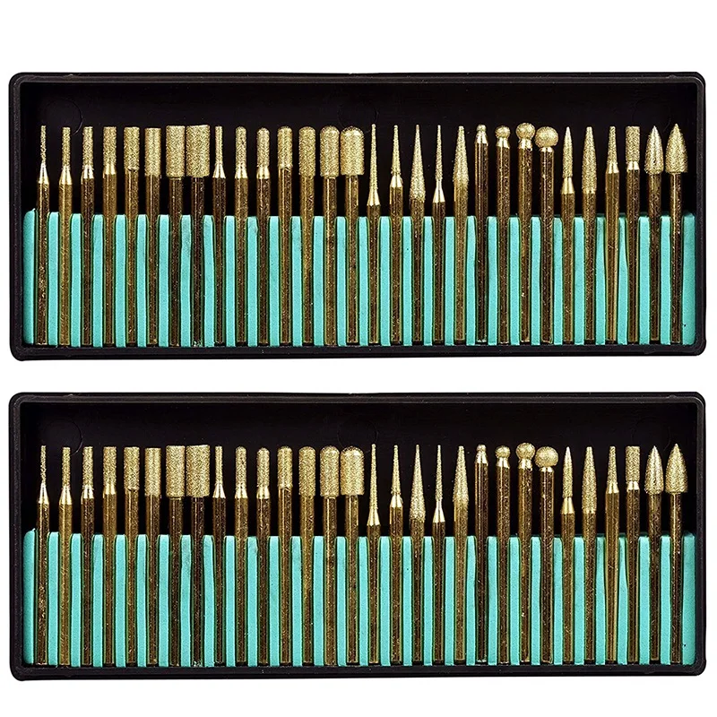 

60 шт., алмазные насадки для гравировки