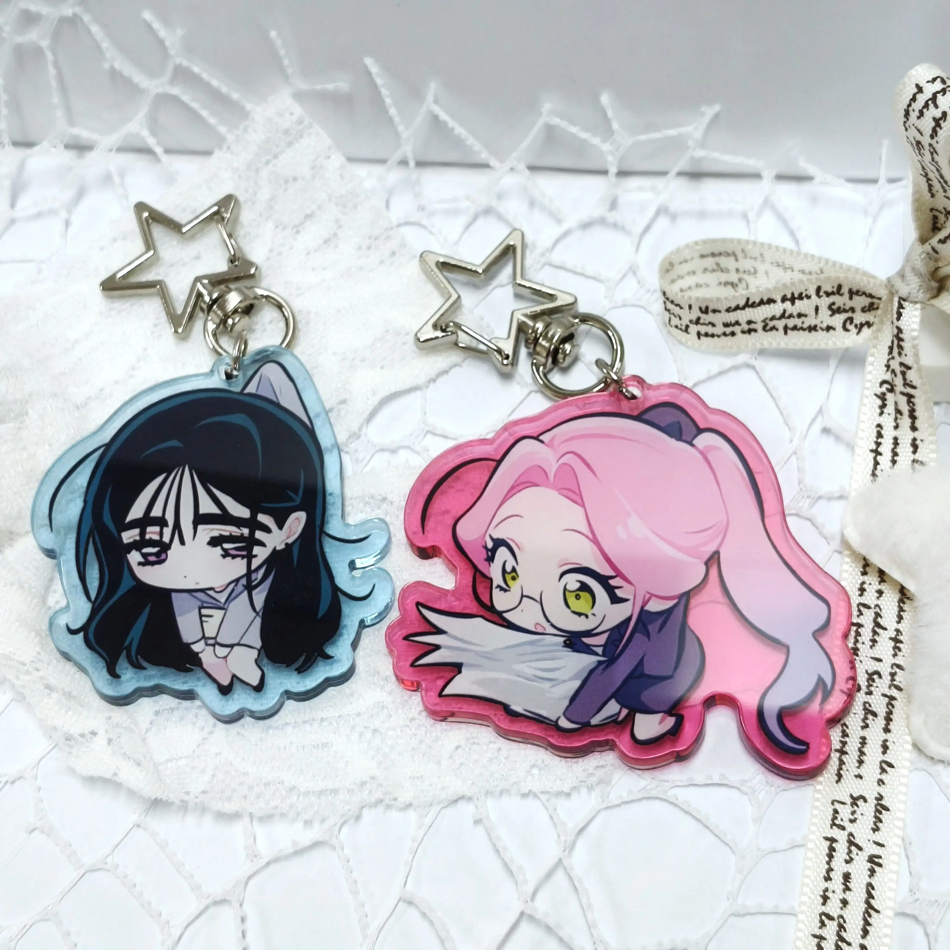 Фото Alien Stage Mizi Sua косплей Fangoods аниме брелок Till Ivan Hyuna Luka акриловые подвески брелок украшения подарок №2