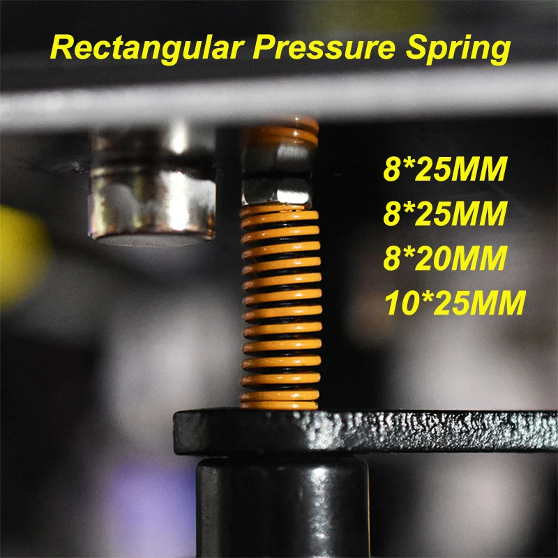 

2PCS Hot Bed Platform Pressure Springs Leveling Springs Rectangular Springs Extruder Pressure Springs For 3D Printer Accessories