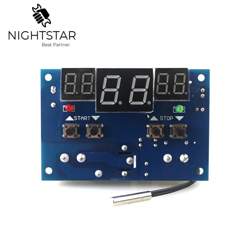 XH-W1401 Intelligent Digital Led Thermostat Temperature Controller -9 - 99 Centigrade DC 9V-15V