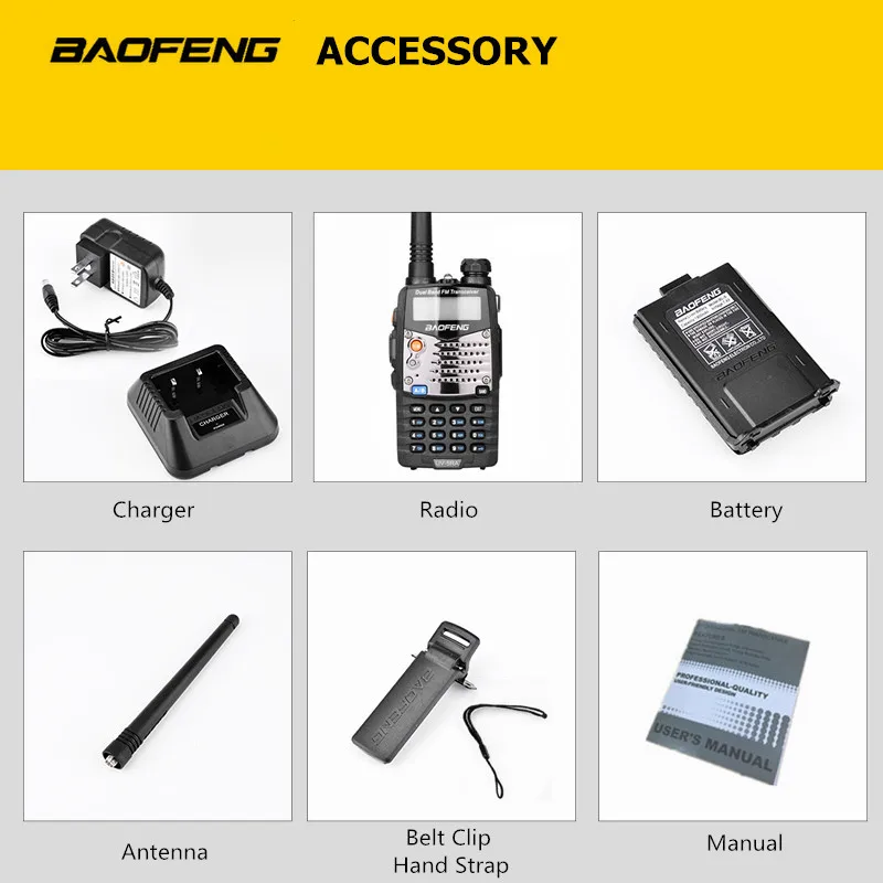 Walkie Talkie Baofeng UV-5RA Portable CB Radio UV5RA Dual 136-174 MHz & 400-520 MHz UV 5RA for Ham Hotel Commercial Security Use