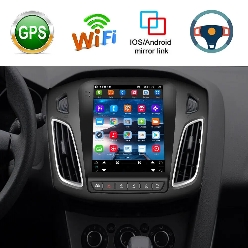 

Android 12 Car Radio for Ford Focus 2011 - 2019 stereo Multimedia Video Player 2Din GPS Navigation Carplay Head Unit 2 Din DVD