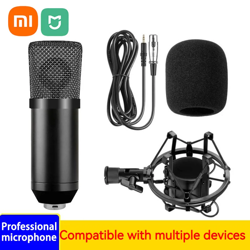 

Xiaomi Mijia Professional Microphone Condenser Wired Microphone Live Broadcast Stage Karaoke Professional Vocals High Definition