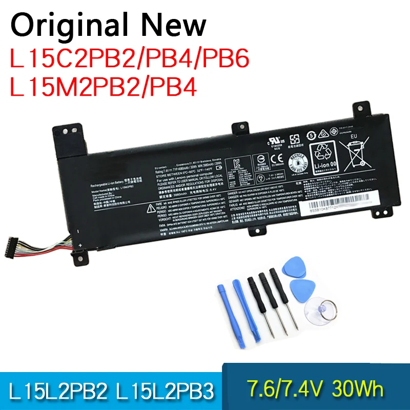 

Original Battery L15L2PB2 L15L2PB3 L15M2PB2 L15M2PB4 L15C2PB2 L15C2PB4 L15C2PB6 For Lenovo Xiaoxin IdeaPad 310-14ISK 310-14IKB