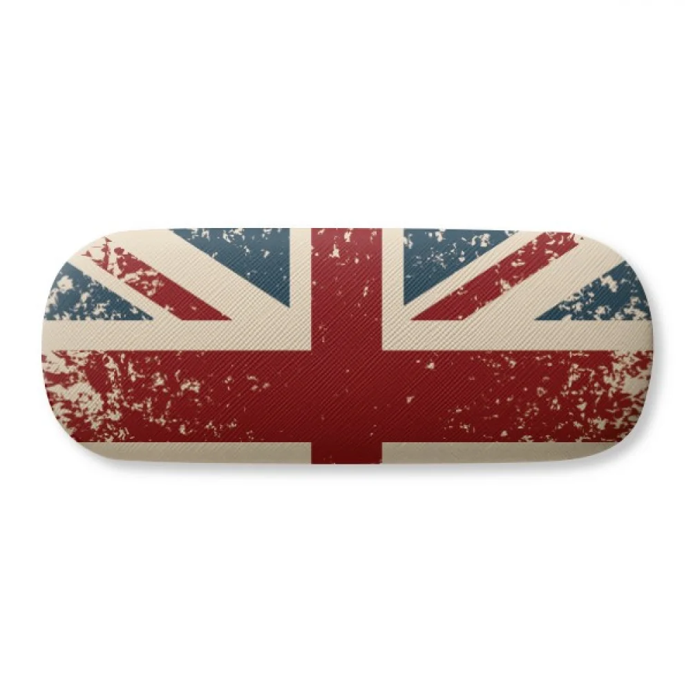 Union Jack Retro Suitcase Britain UK Flag Culture Glasses Ca