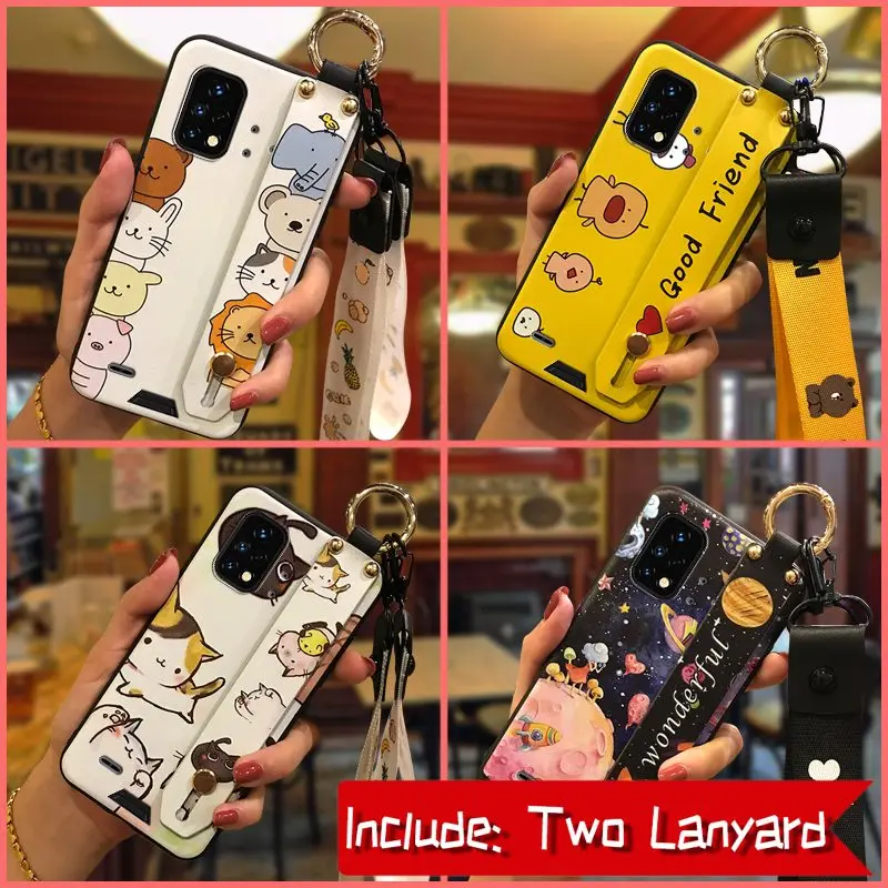 cartoon shockproof phone case for umidigi bison x10gx10g nfc for girls wristband original free global shipping