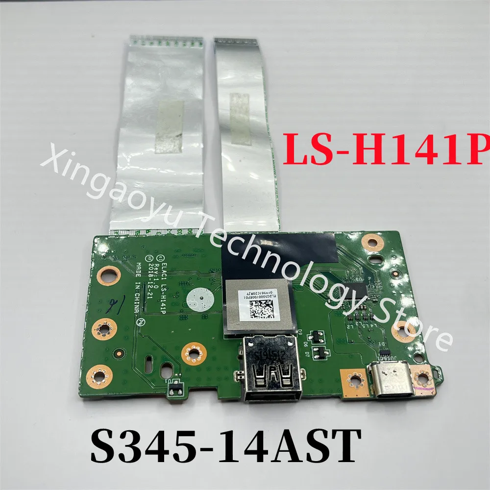

Original For Lenovo Chromebook S345-14AST USB PCB Board + Cables LS-H141P EL2G3000Y00 100% Tested Perfect