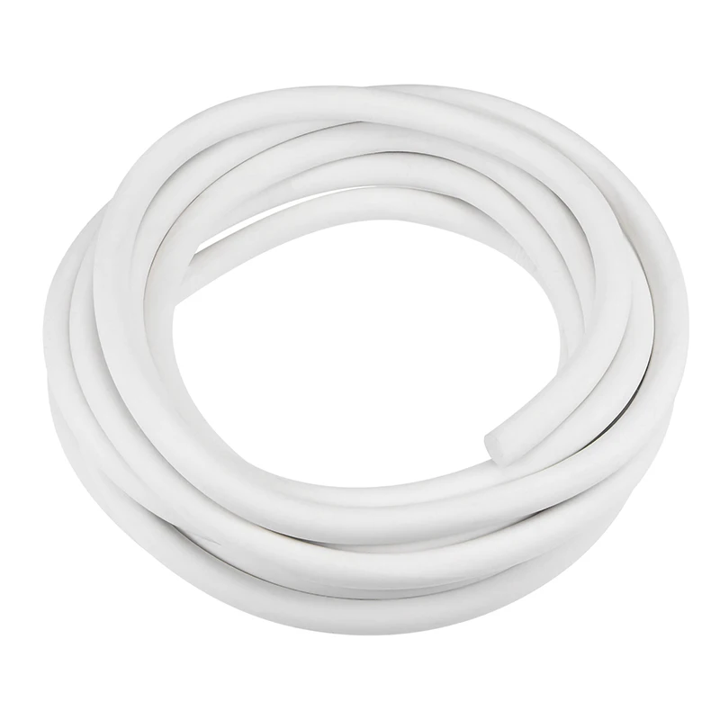 

Soft Silicone Bending Insert Tube Round Solid Dia.3/4/5/6/7/8/9/10mm for Rigid Tubing White