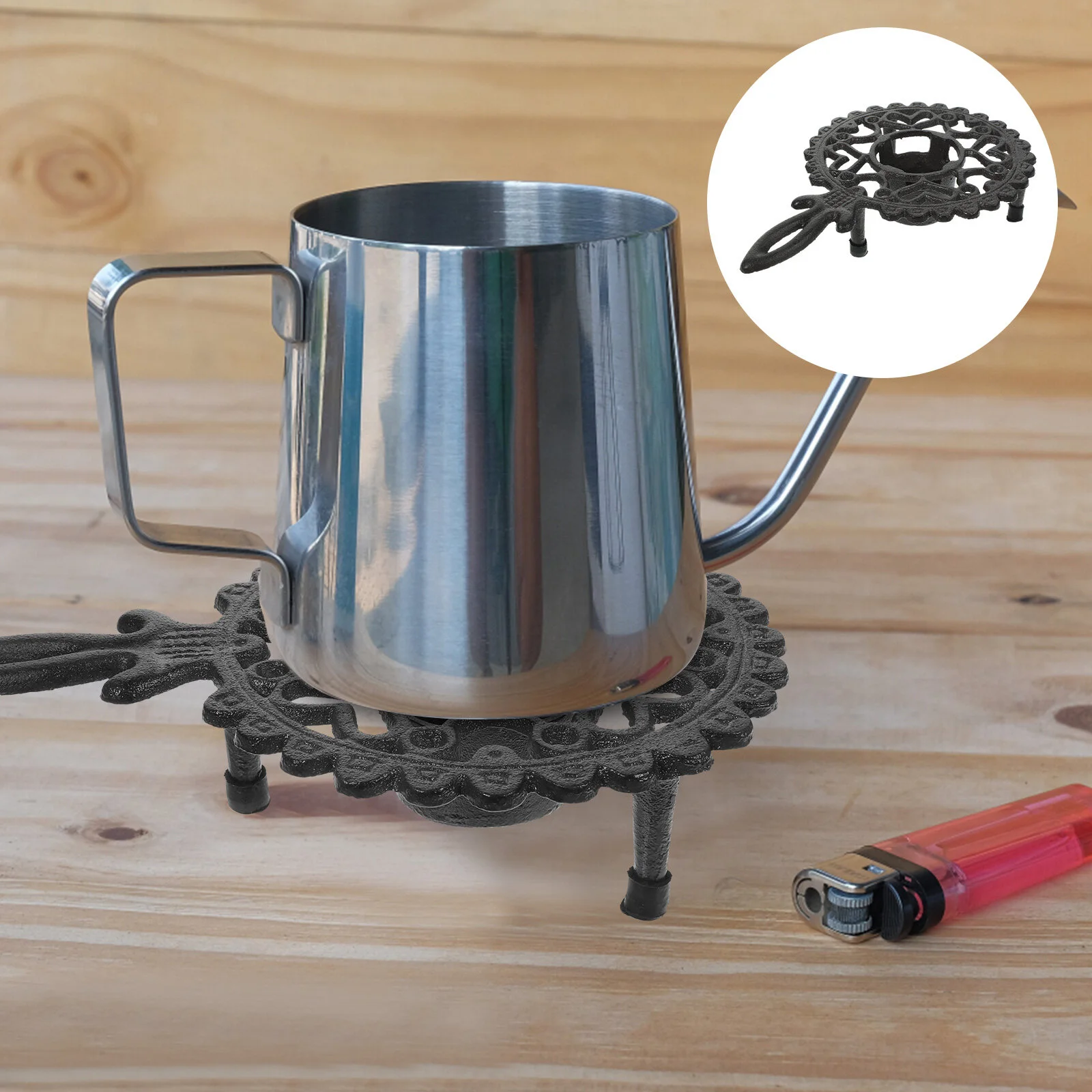 

Sconces Sconces Vintage Holder Vintage Holder Vintage Holder Practical Teapot Light 21.5X14.5CM Black Stove