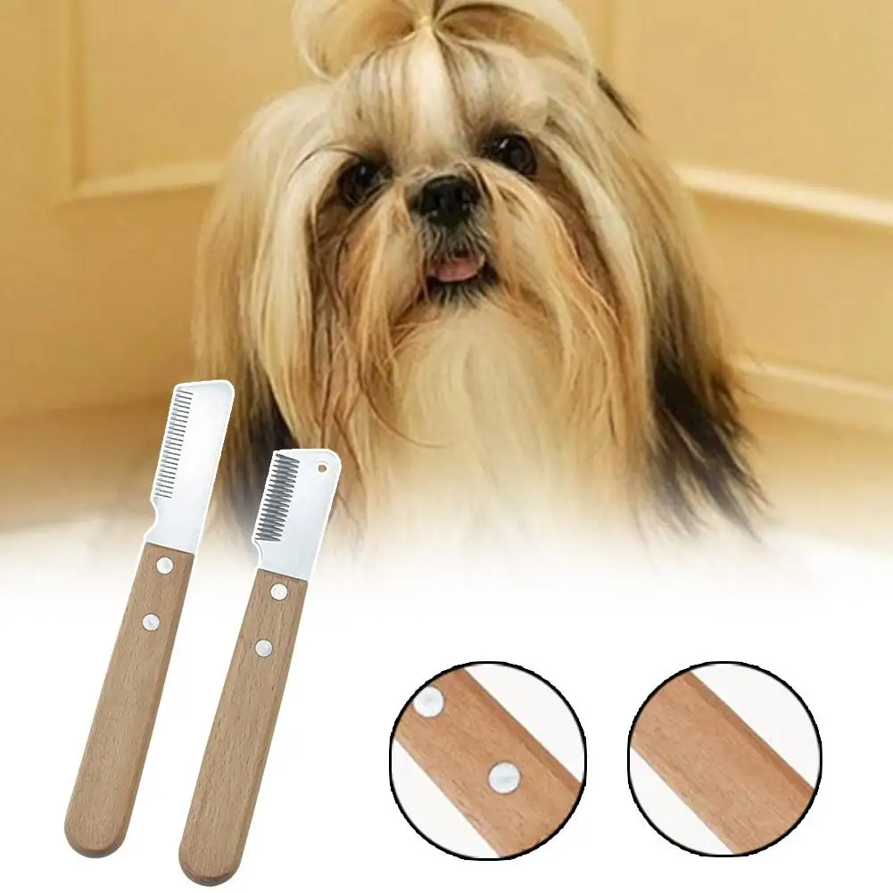 Нож для удаления шерсти домашних животных профессиональная расческа собак