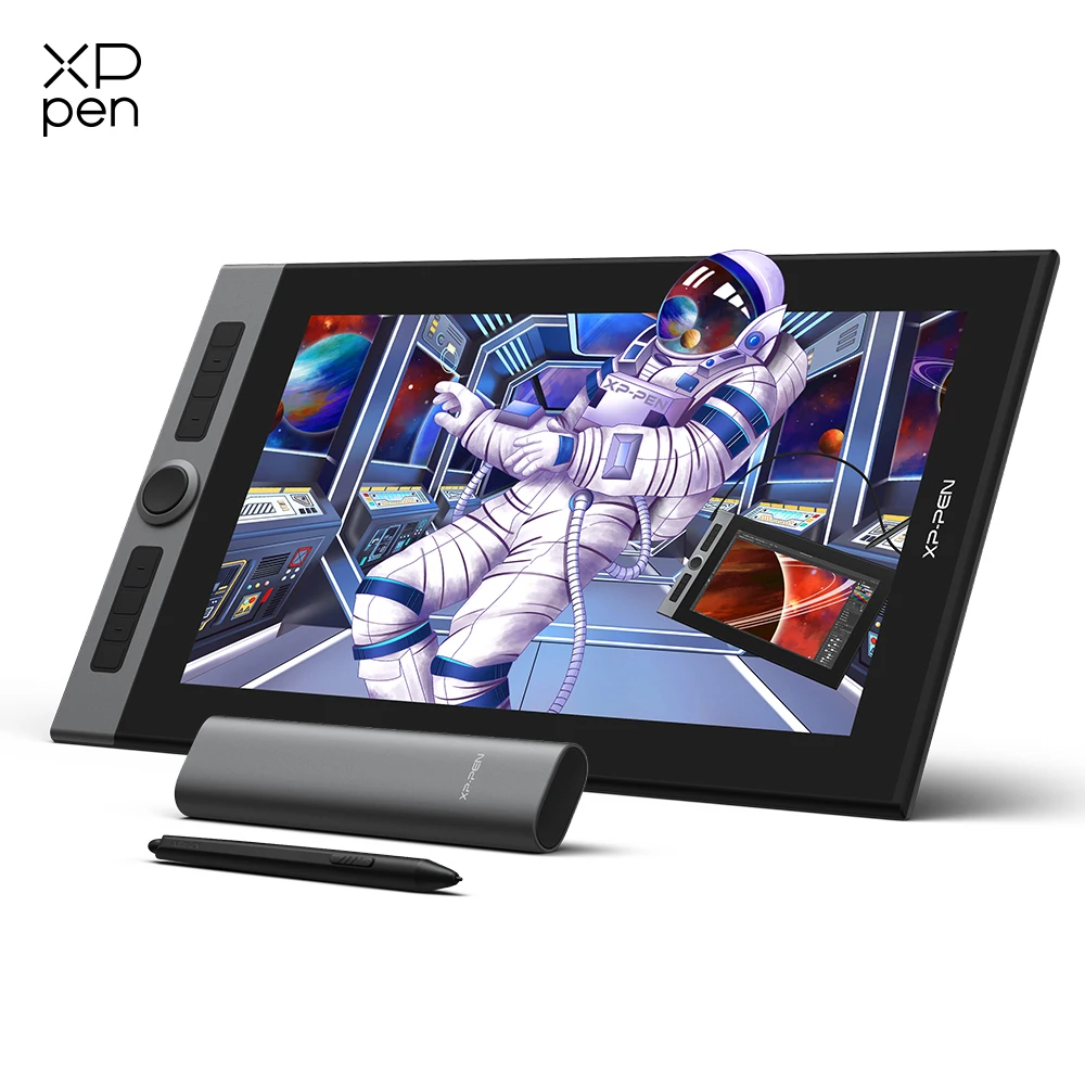 

XPPen Artist Pro 16 Graphic Tablet Monitor with X3 Smart Chip Pen Tablet Drawing Monitor 15.6 Inch 133% sRGB for Windows Mac