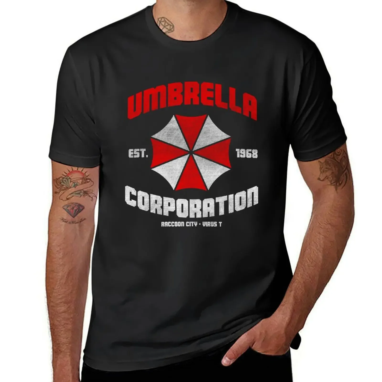 Футболка Umbrella Corp футболка с рисунком эстетичная одежда забавные подарки мужская