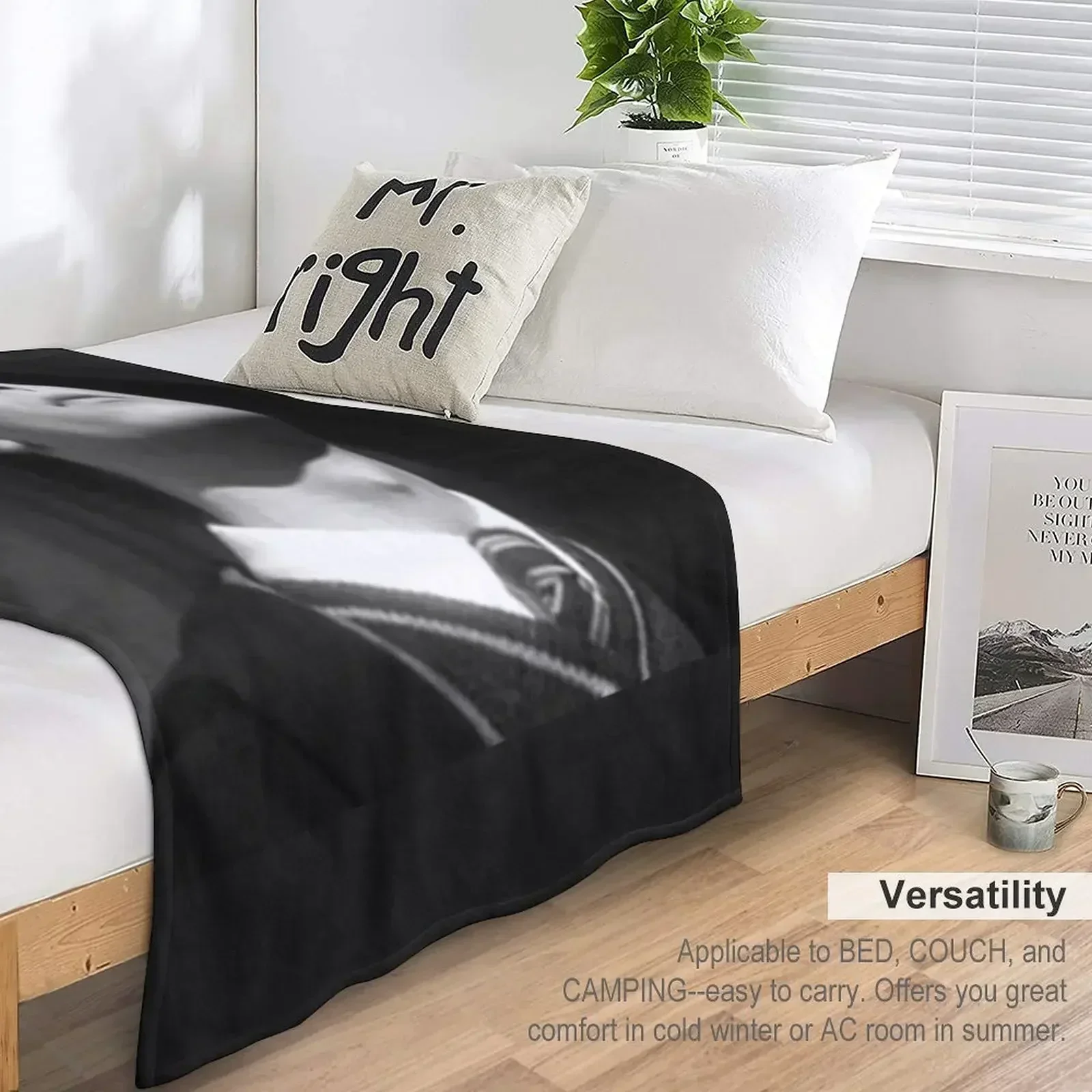 Одеяло с изображением Тома волосатые одеяла украшения диванов роскошные для