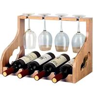 wooden wine glass rack wine rack wine rack free standing countertop cabinet wine holder wine storage shelf for kitchen bar pantr