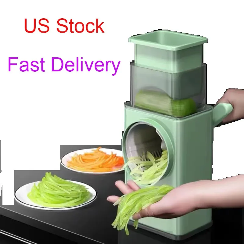 

in 1 & 5 in 1 Multifunctional Vegetable Slicer Cutter Chopper Grind Veget Graters Shredders Fruit Kitchen Tool French Fry Garl