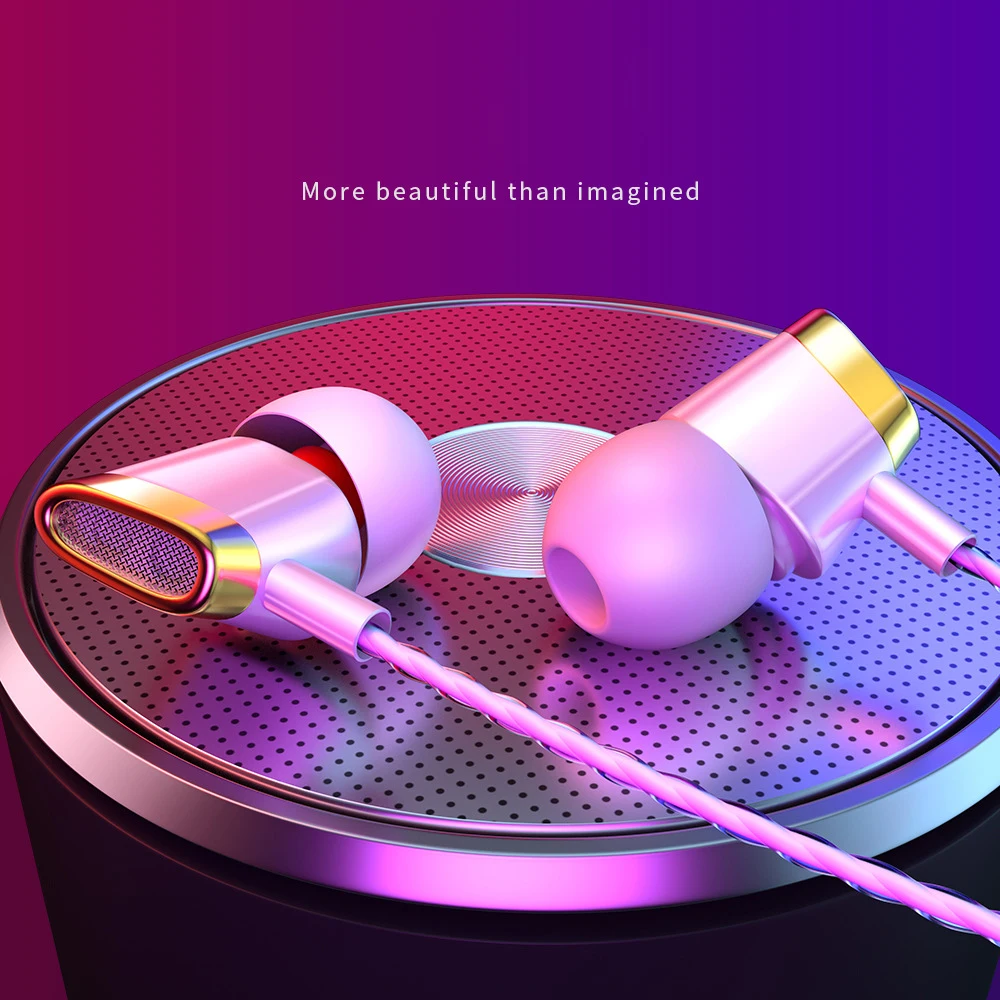 

In-ear Earphones 3.5mm Wired Microphone for iPhone 13 12 Redmi Huawei Music Headphones Earbuds Gaming Headset Ear Phones Earpods