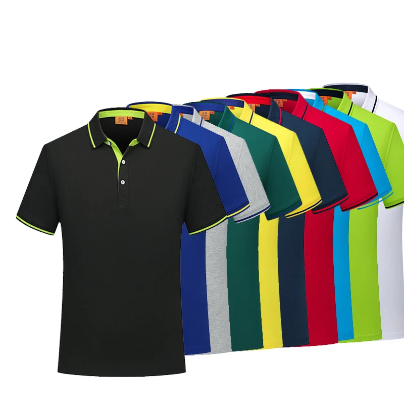 

Polo Shirt Men Fashion Clothing Short Sleeve Golf Polo t Shirt Fit Slim Man Polo Shirt Button Collar Tops Polos Para Hombre
