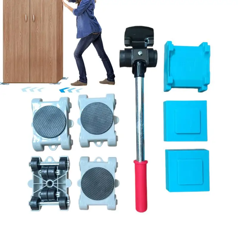 Мебельные ползунки инструмент для подъема бытовой техники с колесами набор