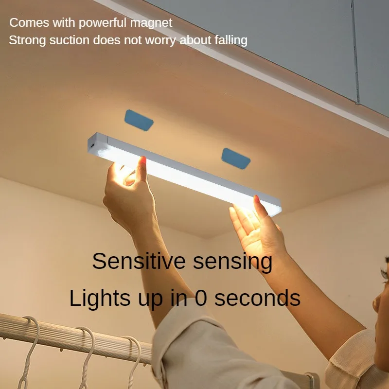 Мини-датчик движения беспроводная светодиодная подсветка для кухни