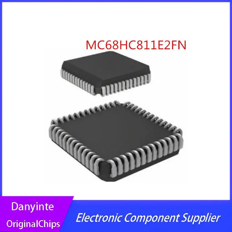 

New 10pcs/lot MC68HC811E2FN MC68HC811 68HC811E2FN PLCC52
