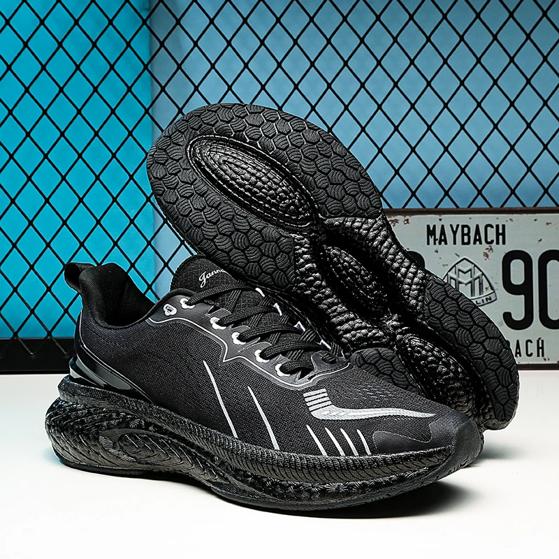 Men's Professional Running Shoe Lightweight Men's Designer Tennis Shoe Breathable Comfort Lace-up Men's Outdoor Sports Tennis Sh