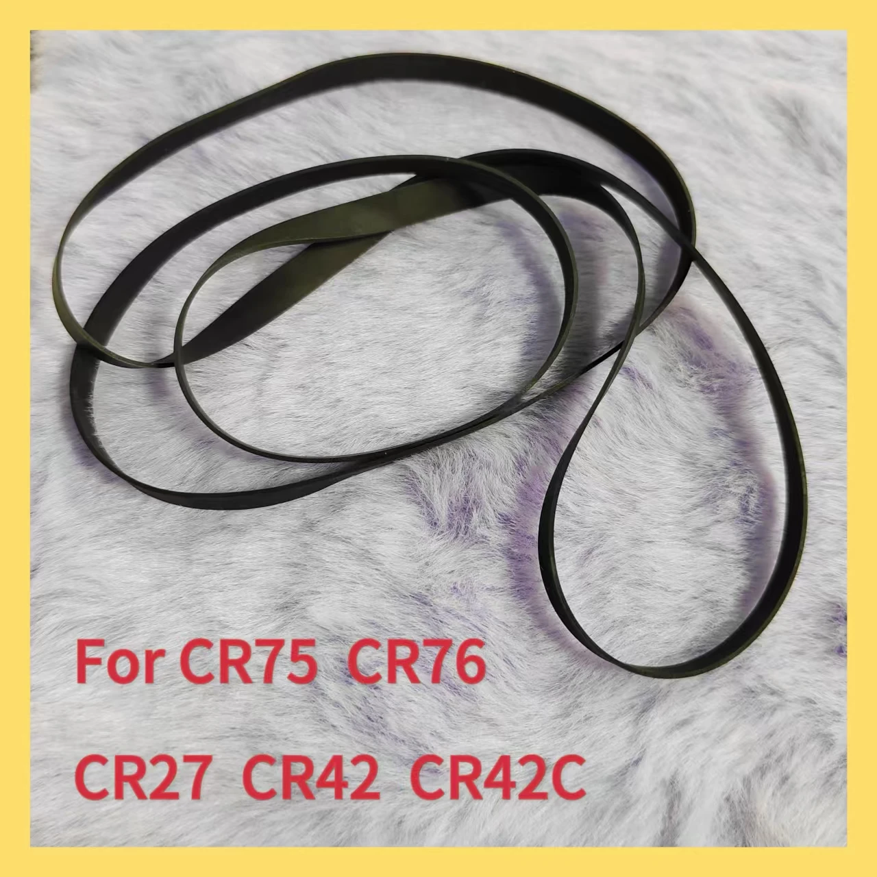 Ремень для проигрывателя CROSLEY CR75 CR76 CR27 CR42 CR42C черный сменный ремень