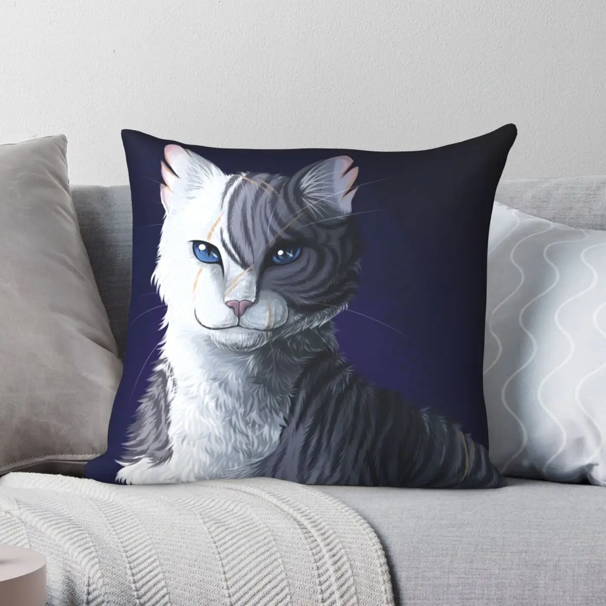 

Квадратная подушка Ivypool, чехол из полиэстера, льна, бархата, креативная декоративная Декоративная Подушка на молнии, чехол для детской подушки 45x45