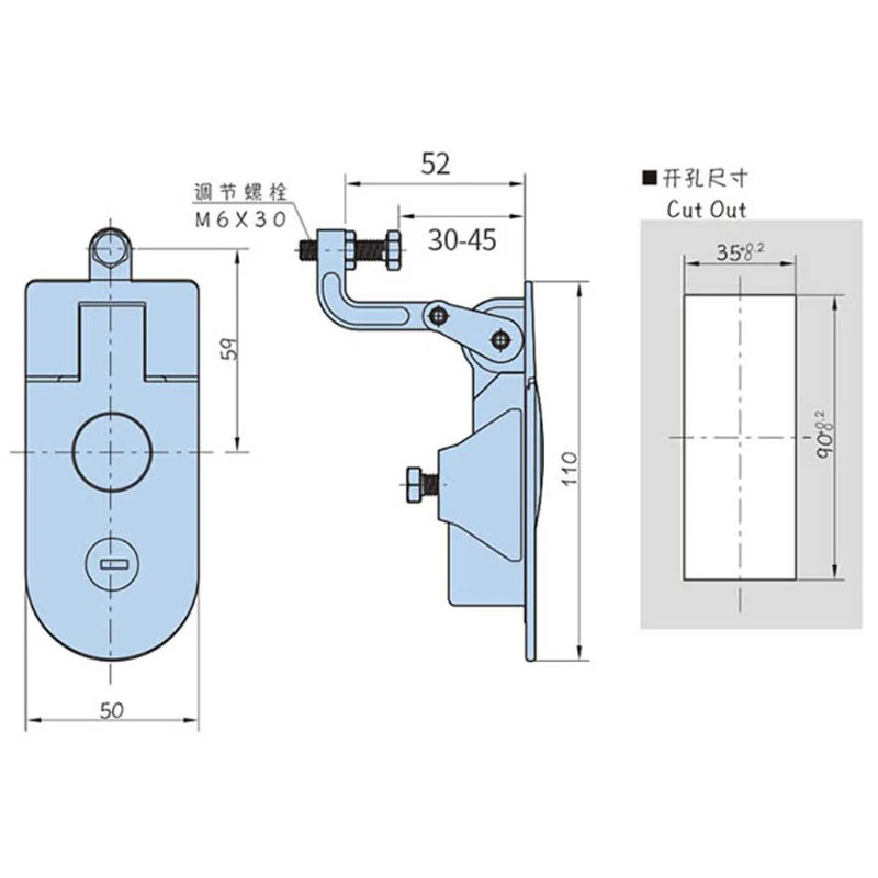 5 шт. замок с рычагом сжатия