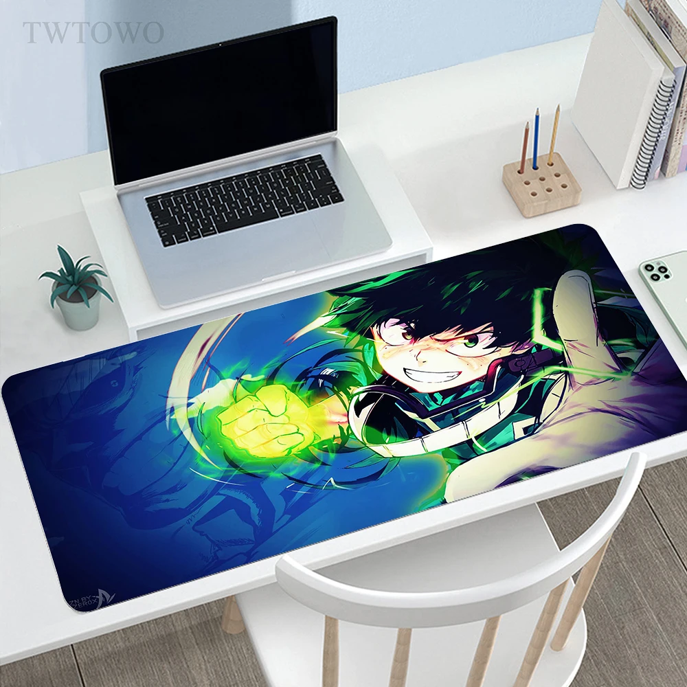 

My Hero Academia Anime Mousepad Home HD XXL keyboard pad Desk Mats Natural Rubber Carpet Office Anti-slip Soft Table Mat