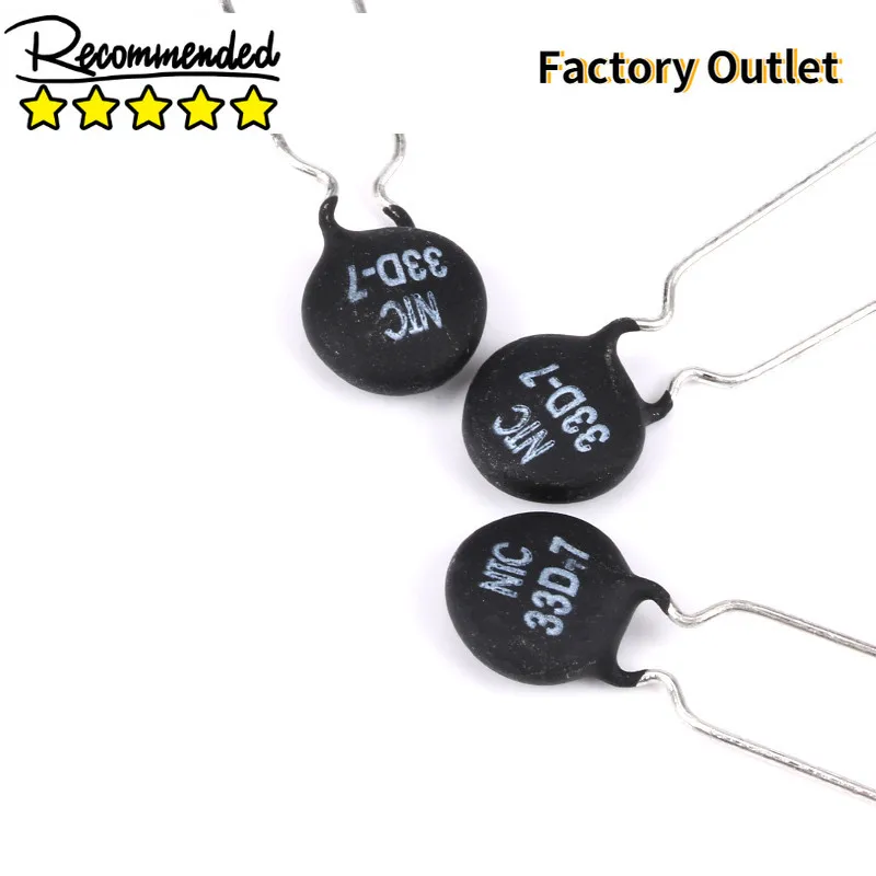 

20pcs NTC Thermistor Resistor NTC 33D-7 33D7 Thermal Resistor