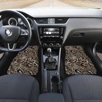 leopard cheetah animal print car floor mats set front and back floor mats for car car accessories